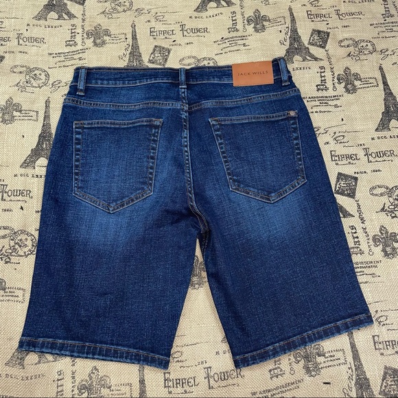 Jack Wills NWT! Washed Blue Denim Short Size 32 - Picture 7 of 14